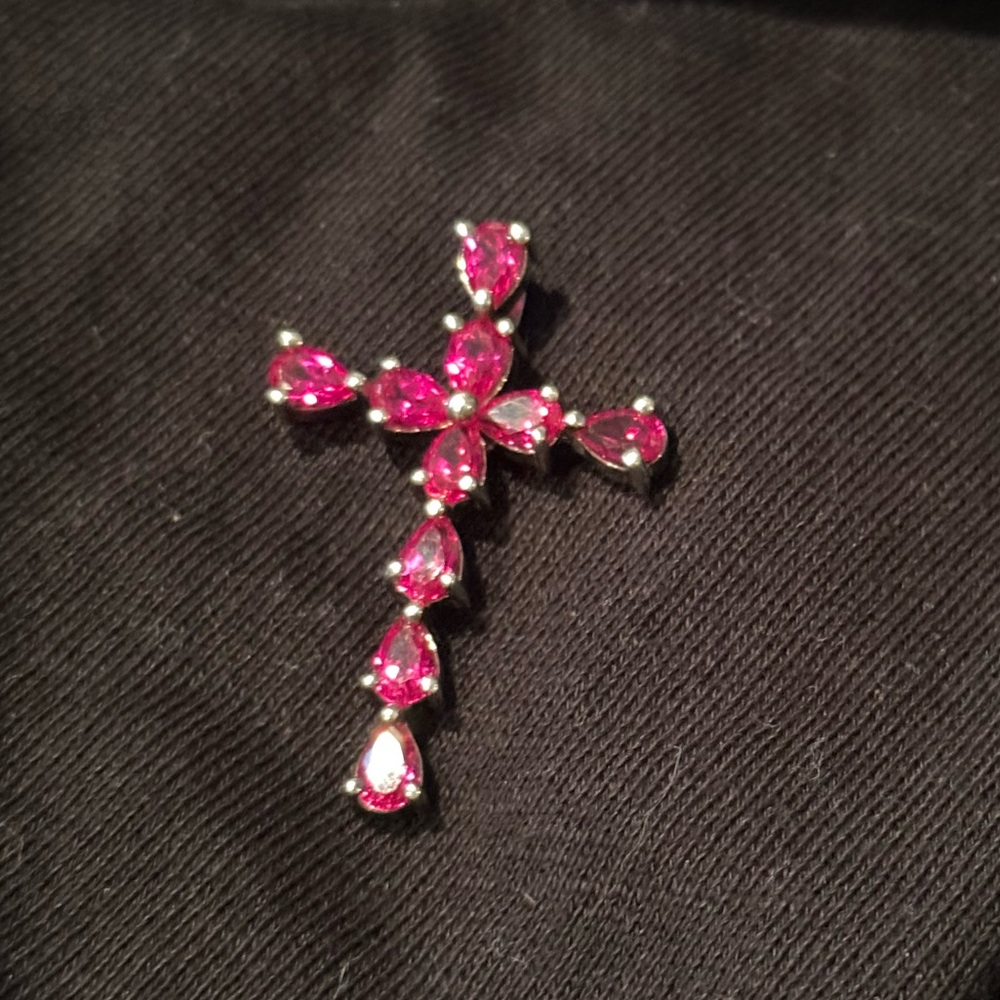 Pink Ruby Cross - image 1